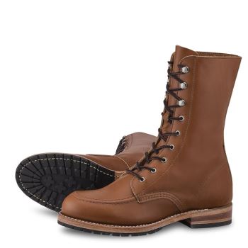 Red Wing Gracie Tall Boot in Pecan Boundary Leather Laarzen Dames DonkerBruin - 3431
